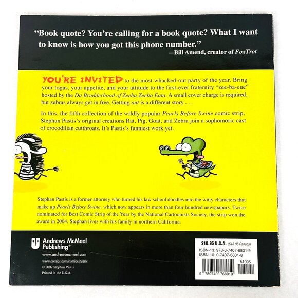 Da Brudderhood Of Zeeba Zeeba Eata - Stephan Pastis - Pearls Before Swine (2007) - Picture 4 of 5